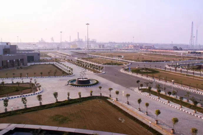 Exterior Photography of Indian Oil corporation by Javed Hussain Photography