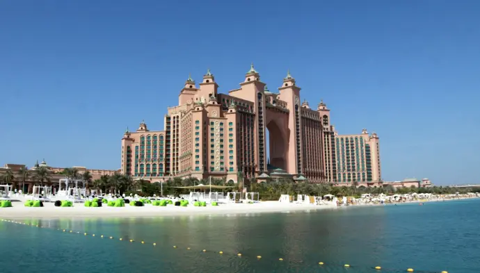 Exterior Photography of Hotel Atlantis Dubai by Javed Hussain Photography