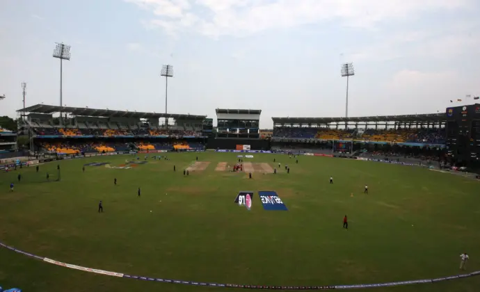 A cricket stadium overview photography by Javed Hussain Photography