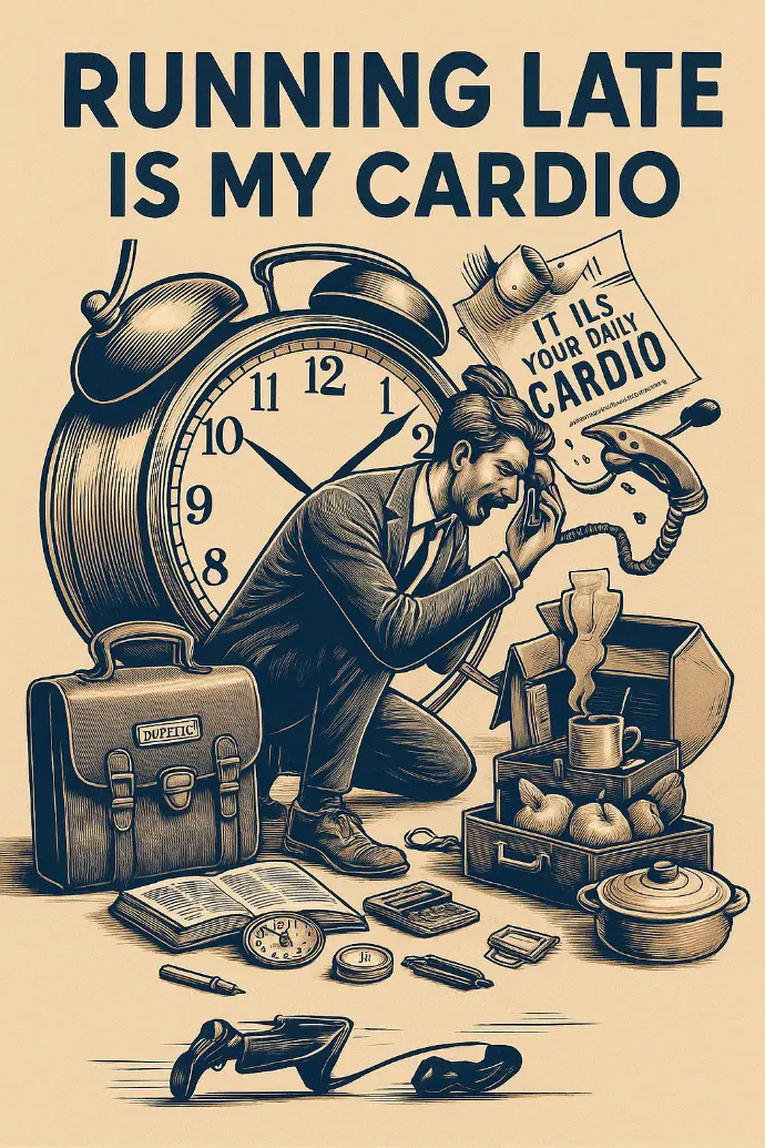 Inject some much-needed humor into your space. This funny poster is a lighthearted reminder not to take life too seriously, ideal for offices, bedrooms, or living rooms